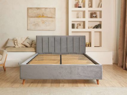 Кровать Димакс Амадора Крем с подъемным механизмом 140х200