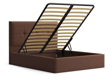 Кровать Lonax Алегра велюр Dolly-17 (с подъемным механизмом)