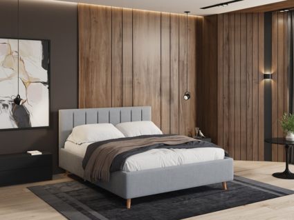 Кровать Димакс Амадора Крем с подъемным механизмом 140х200