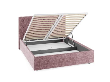 Кровать Сонум Florence Кашемир Синий (с подъемным механизмом) 90х200