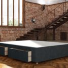 Кровать Mr.Mattress Site Box велюр Grey 160х190