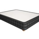 Кровать Mr.Mattress Twin Box экокожа Black 200х195