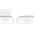 Кровать Lonax Венеция велюр Dolly-2 (с подъемным механизмом) 160х190