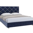 Кровать Sontelle Киара Blue + White 90х190